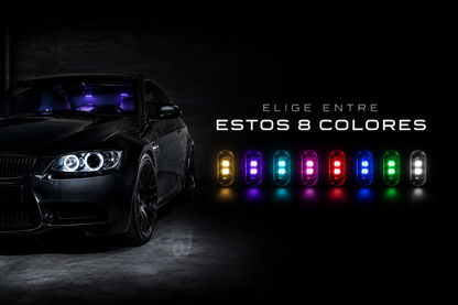 Luces led RGB para el interior de tu coche