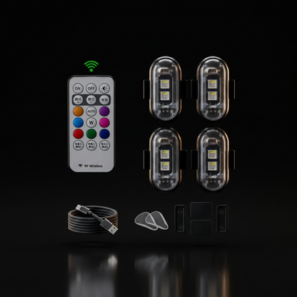 Luces led RGB para el interior de tu coche