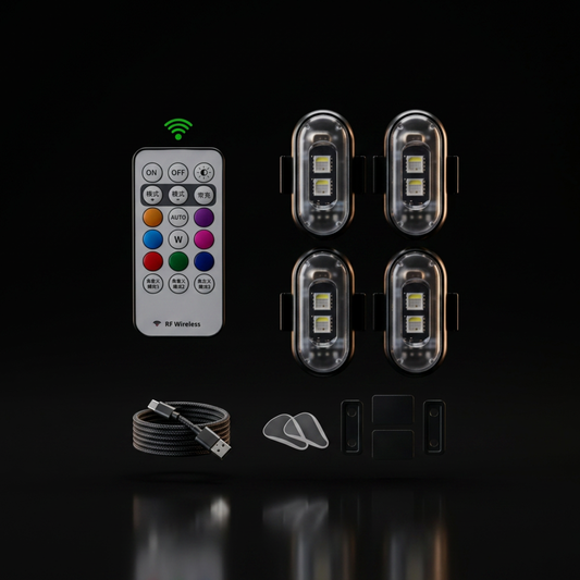 Luces led RGB para el interior de tu coche